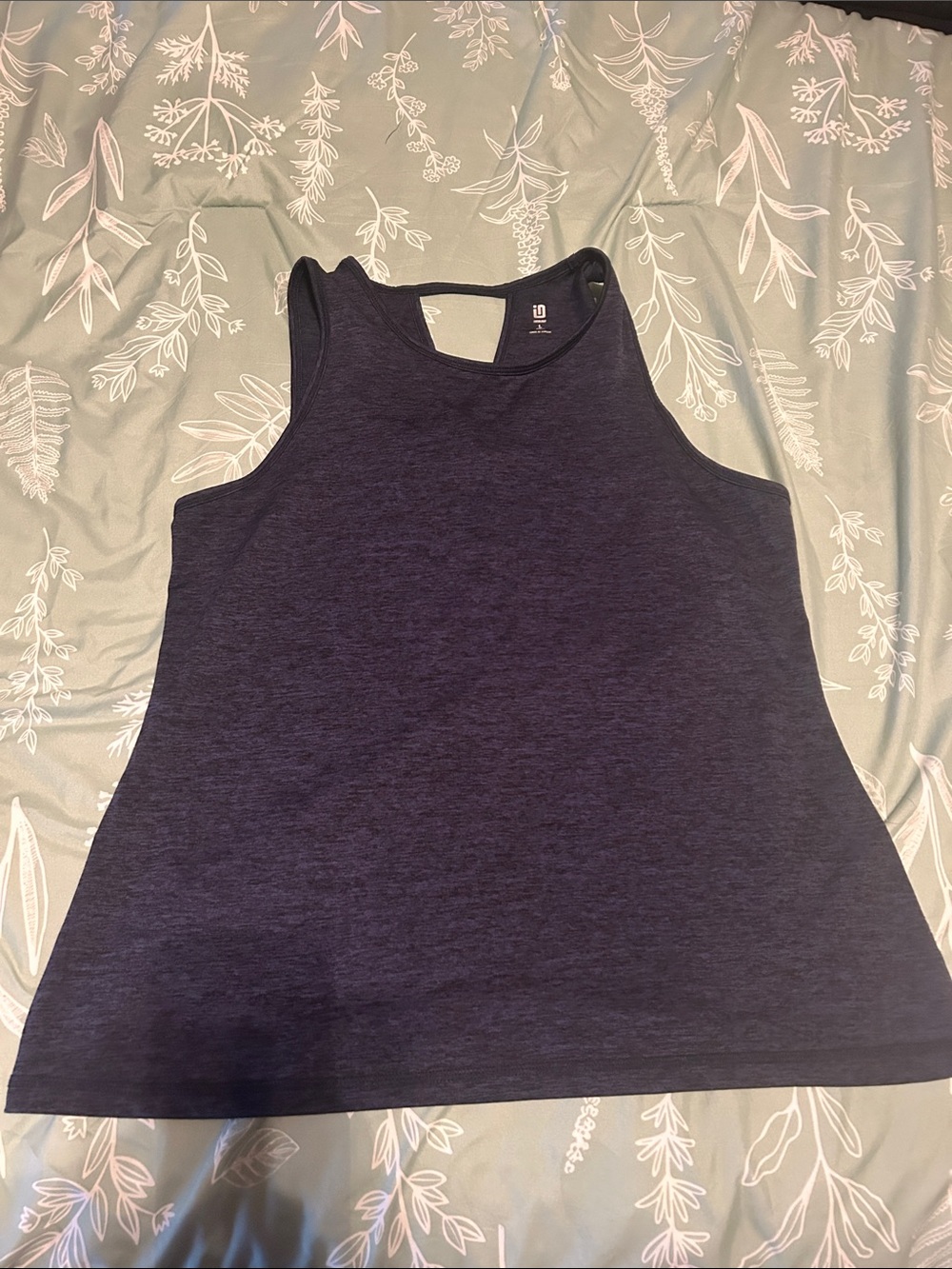 Women's Dark Navy Athletic Tank Top